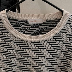 TORY BURCH TEXTURED SWEATSHIRT